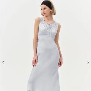 Worn Once For Love and Lemons Madelie Midi Dress, M